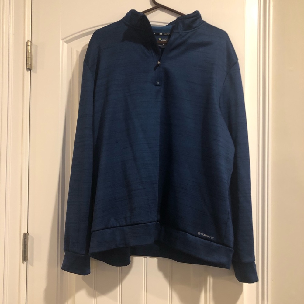 Tek Gear blue quarter zip